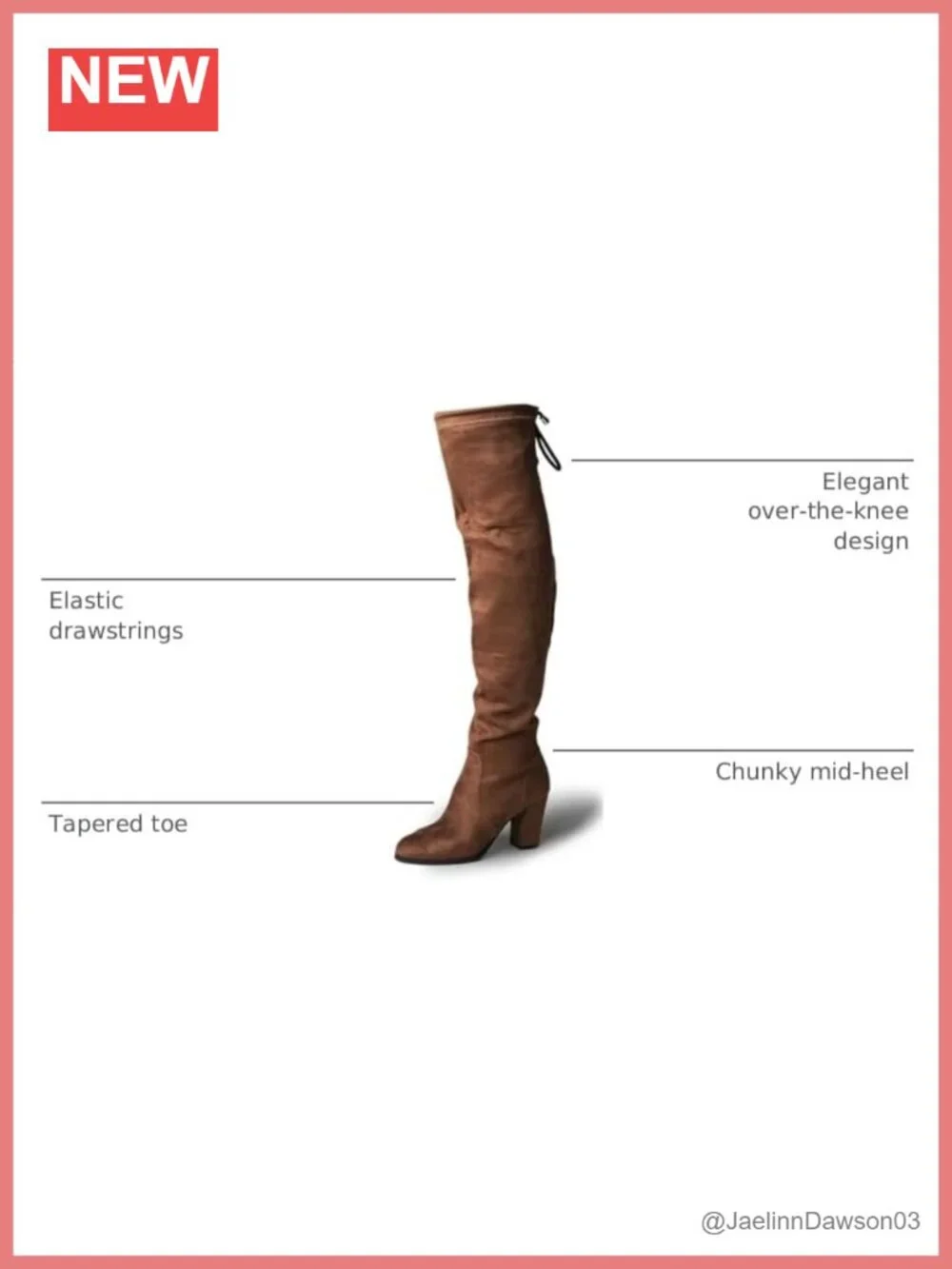 Over-the-Knee Suede Boots - Chunky Heel Thigh-High Autumn Style